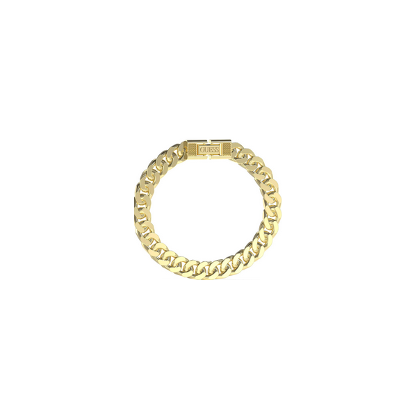 Pulsera Guess Caballero Link City Acero Dorado Ref: JUMB04088JWYGS