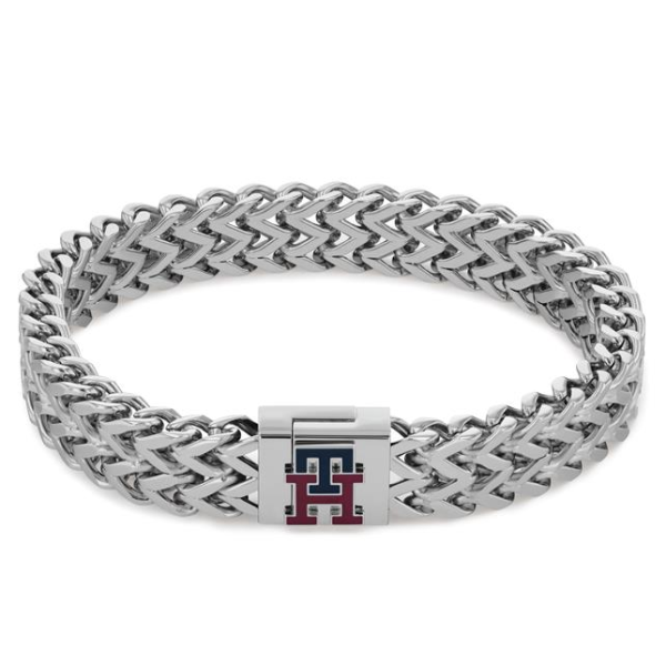 Tommy Hilfiger pulsera caballero acero monograma Ref: 2790462