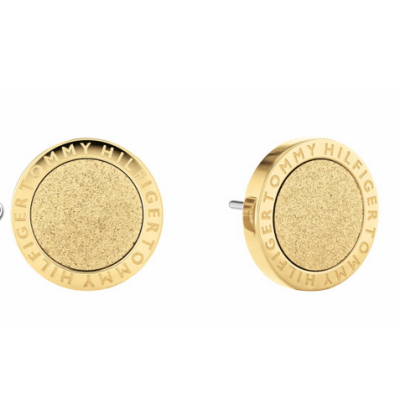Tommy Hilfiger pendientes mujer acero dorado Ref: 2780704