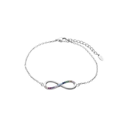 Pulsera Lotus Silver Mujer Infinito Plata De Ley Ref: LP1872-2/4