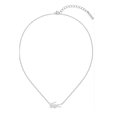Collar Lacoste Cocodrile Mujer Acero Ref: 2040043
