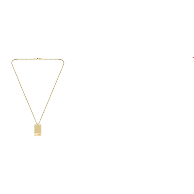 Colgante Lacoste Caballero Acero Dorado Ref: 2040220