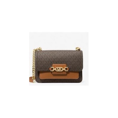 Michael Kors bolso mujer de hombro Heather grande con logotipo brown/acorn Ref: 30S2G7HL3B 252 BROWN/ACORN