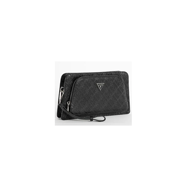 Bolso Guess Caballero  Bandolera Certosa Saffiano Eco Black Ref: HMMILOP4287-BLA