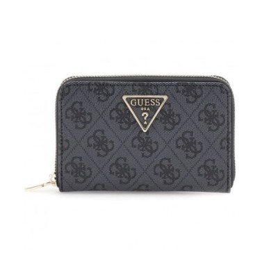 Cartera Guess Mujer Laurel Slg Medium Zip Around Coal Logo Ref: SG850040 COAL LOGO