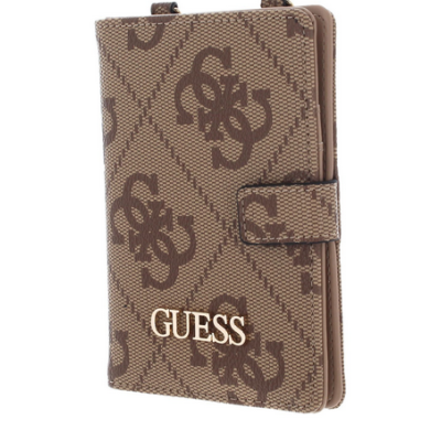 Cartera De Identificación Guess Mujer Passport Case Latte Logo Ref: RW1635P4201 LTL