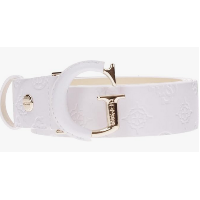 Cinturón Guess Mujer Geva Adjustable Belt Blanco Logo L Ref: BW7817VIN35-BLO S