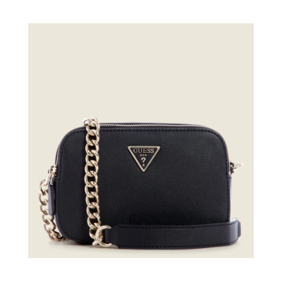 Guess bolso mujer noelle crossbody camera black Ref: HWQG787914 BLACK