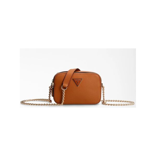 Guess bolso mujer noelle crossbody camera light cognac Ref: HWKG787914 LIGHT COGNAC