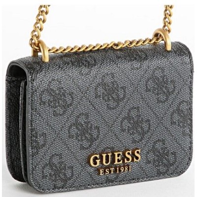Guess bolso mujer alexie micro mini coal logo Ref: HWBB841677 COAL LOGO