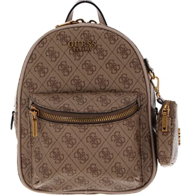 Guess Mochila Mujer House Party Backpack Latte Logo  Ref: SB868632 LATTE LOGO