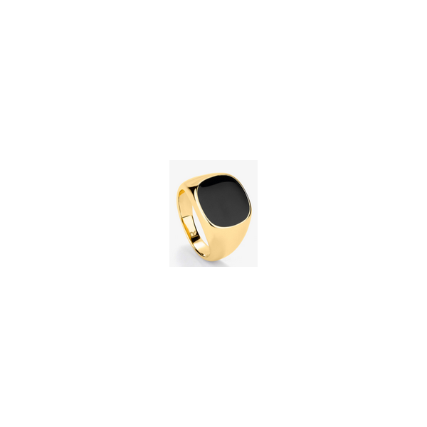 Anillo Hombre Ruiz Negro y Oro T26 Radiant Jewels Ref.RH000135-26