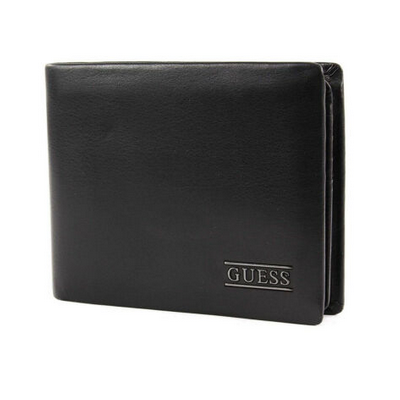 Guess cartera caballero new boston billfold with coin pocket black Ref: SM2509LEA20 BLACK