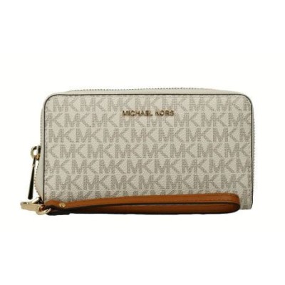 MICHAEL KORS 34F1GJ6E2B 150 VANILLA CARTERA LG FLAT MF PHONE CASE