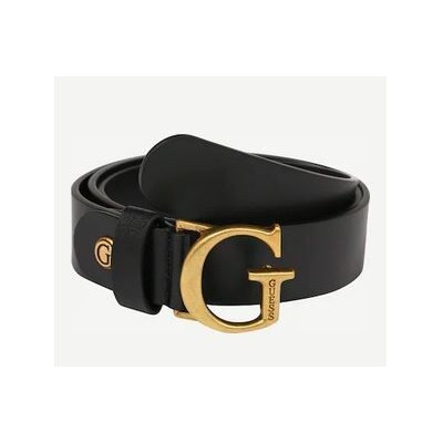 GUESS BW7560VIN20-BLA S CINTURÓN HENSELY NOT REVERSIBLE & ADJUST PANT BELT