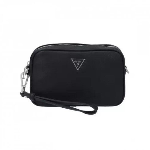 Guess neceser caballero certosa saffiano small necessaire black Ref: HMCERTP2244-BLA