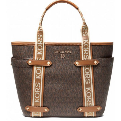 Michael kors bolso maeve small logo tote bag brown/acorn Ref: 30T2G5VT1B 252 BROWN/ACORN