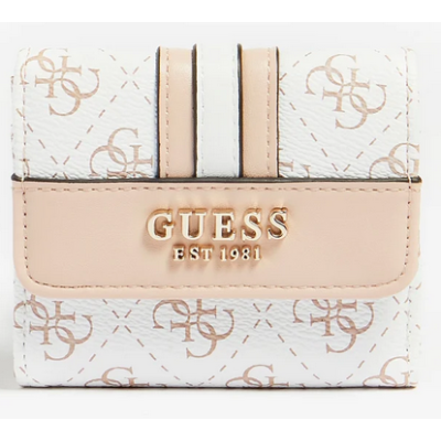 Guess mini-cartera mujer kasinta slg card & coin purse white multi Ref: SWSG840544 WHITE MULTI