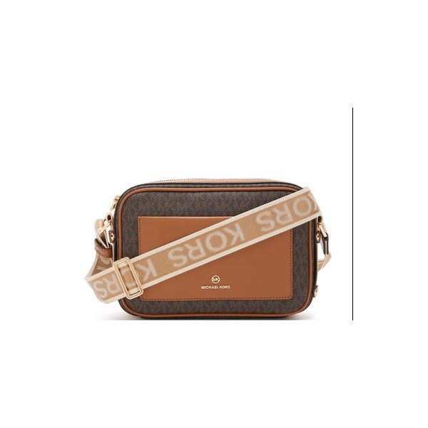 Michael Kors bolso de mujer bandolera maeve grande de piel con logotipo marrón/bellota Ref: 32T2G5VC9B 252 BROWN/ACORN