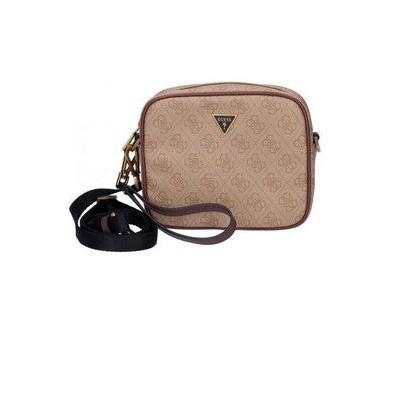 Guess bolso caballero vezzola squared crossbody beige/brown Ref: HMVZLAP2303 BEIGE/BROWN