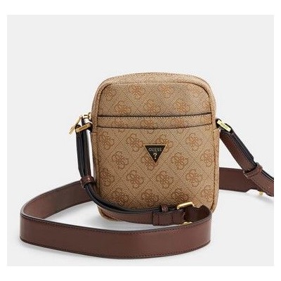 Guess bolso caballero vezzola vertical crossbody beige/brown Ref: HMVZLAP2315 BEIGE/BROWN