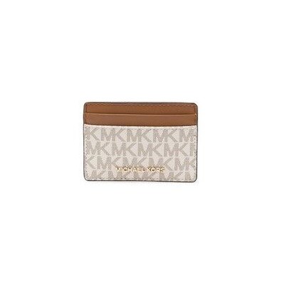 Michael kors tarjetero mujer jet set card holder vanilla/acorn Ref: 34F1GJ6D0B 150 VANILLA/ACORN