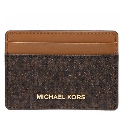 Michael kors tarjetero mujer jet set card holder vanilla/acorn Ref: 34F1GJ6D0B 200 BROWN/ACORN