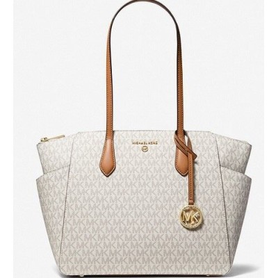 Michael kors bolso mujer tote mediano con logotipo vanilla/acorn Ref: 30S2G6AT2B 149 VANILLA/ACORN