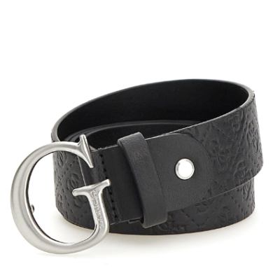 Guess cinturón caballero adjustable belt black l Ref: BM7655LEA35-BLA L