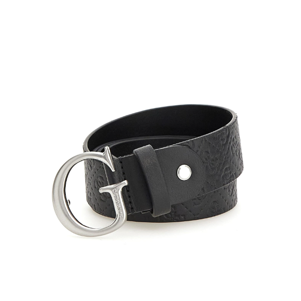 Guess cinturón caballero adjustable belt black l Ref: BM7655LEA35-BLA L