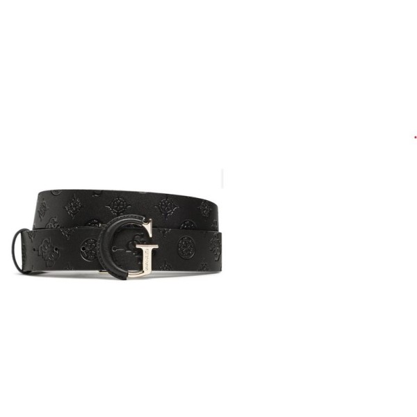 Cinturón Guess Mujer Geva Adjustable Belt Black Logo S Ref: BW7817VIN35-BLO S