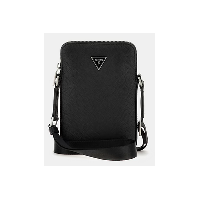 Mini Bandolera Certosa saffiano Eco Hombre Guess Ref.HMECSAP3381-BLA