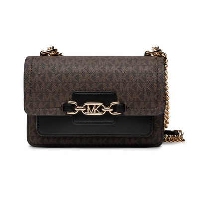 Michael Kors Bolso Mujer Heather Extrapequeña Con Logotipo Marrón/Bellota Ref: 32S2G7HC0B BROWN/BLF