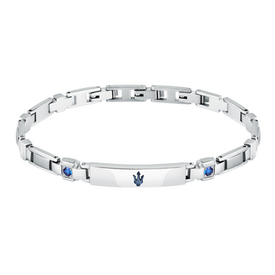 Maserati Pulsera de acero para hombre Con Zafiros Ref.JM224AXO02