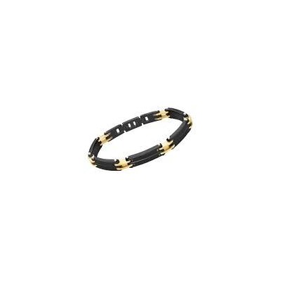 Pulsera Lotus Style Caballero Men In Black Acero Inoxidable Ref: LS2259/2/2