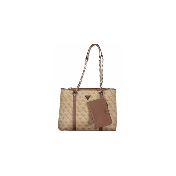 Guess Eco Brenton Bolsos De Mano Latte Logo/Marrón Ref.ESG896823