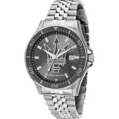Reloj Maserati Caballero Sfida Acero 44mm Ref: R8853140010