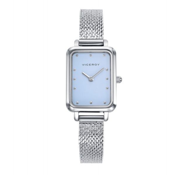 Reloj Viceroy Mujer Caja Y Brazalete Acero Malla Milanesa Ref: 401218-37