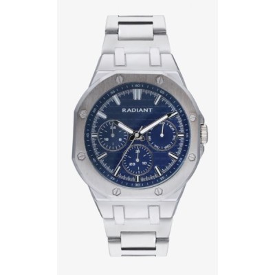 Reloj Radiant Caballero Jack Analógico Con Movimiento De Cuarzo, Correa De Acero Inoxidable Ref: RA651701