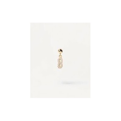 Charms Pdpaola de plata con baño de oro Nº8 Ref. CH01-002-U