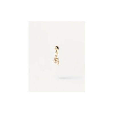 Charms Pdpaola de plata con baño de oro Nº4 Ref. CH01-006-U