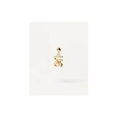 Charms Pdpaola de plata con baño de oro amistad Ref. CH01-032-U