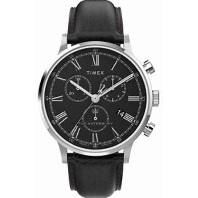 RELOJ TIMEX RF: TW2U88300 cronógrafo Waterbury Classic de 40 mm con correa de piel