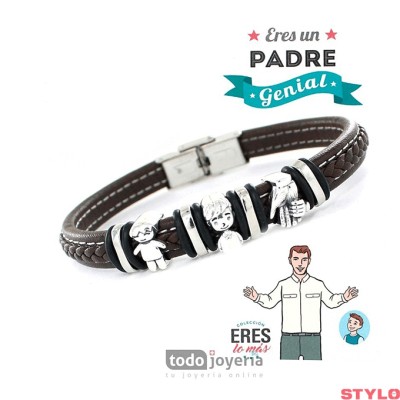 Pulsera Eres Lo Más Eres Un Padre Genial Con Niño Ref: 9109488