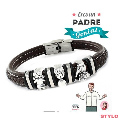 Pulsera Eres Lo Más Eres Un Padre Genial Con Niña Ref: 9109491