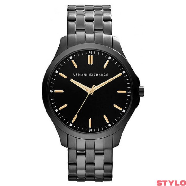 Reloj Emporio Armani Exchange Caballero Acero Ip Negro 45mm Ref: AX2144