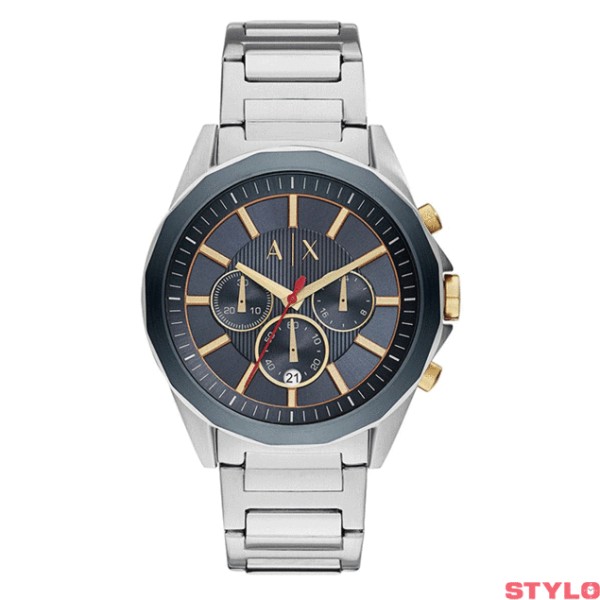 Reloj Armani Exchange Caballero Drexler Acero 44mm Ref: AX2614