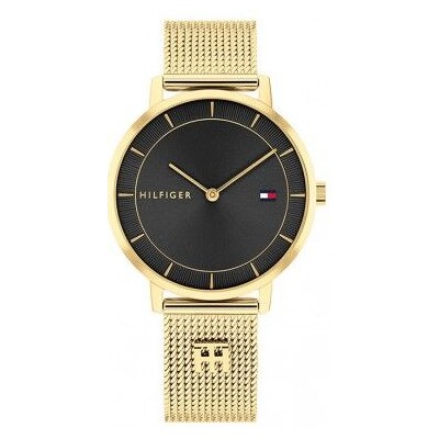 Reloj Tommy Hilfiger Tea Dorado y Negro Analógico Mujer Ref. 1782739