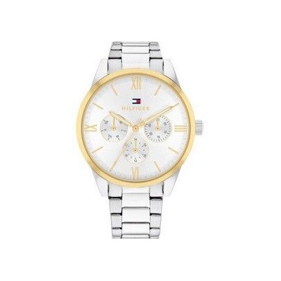 Reloj Tommy Hilfiger Camille Plateado y Dorado Multifunción Mujer Ref.1782744.
