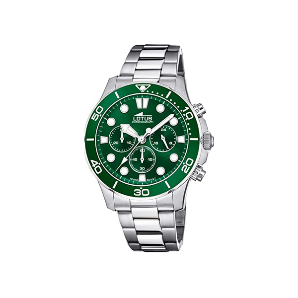 Reloj Lotus Caballero Excellent Con Esfera Verde 44,5mm Ref: 18756/2